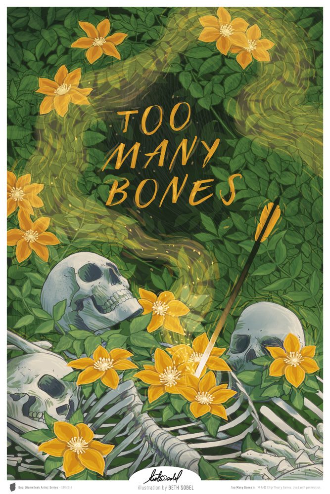 BoardGameGeek Artist Series: Series 8 - Too Many Bones
