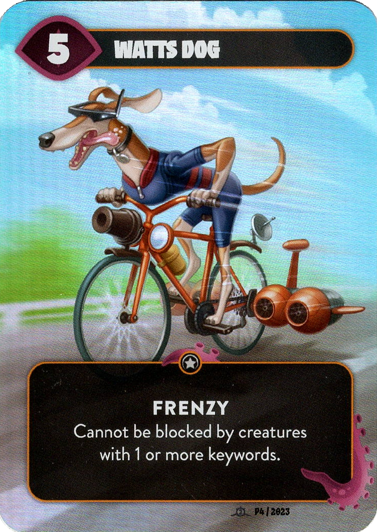 Mindbug: First Contact – Watts Dog Promo Card