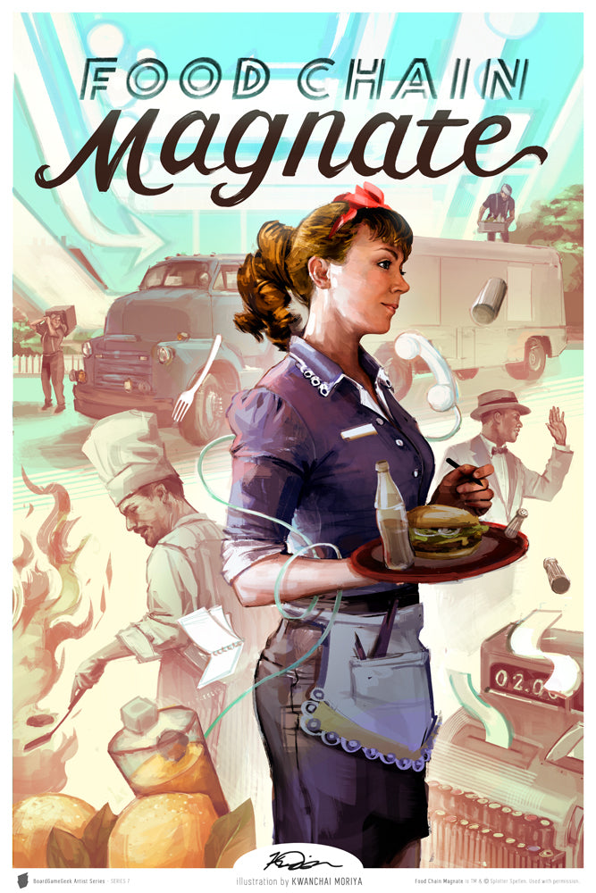 BoardGameGeek Artist Series: Series 7 - Food Chain Magnate