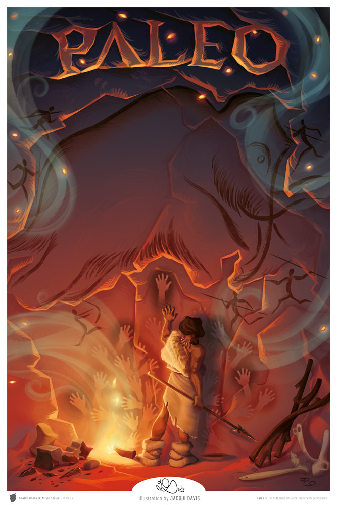 BoardGameGeek Artist Series: Series 7 - Paleo