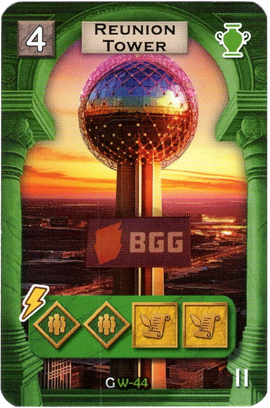Path of Civilization - Dallas Reunion Tower promo card