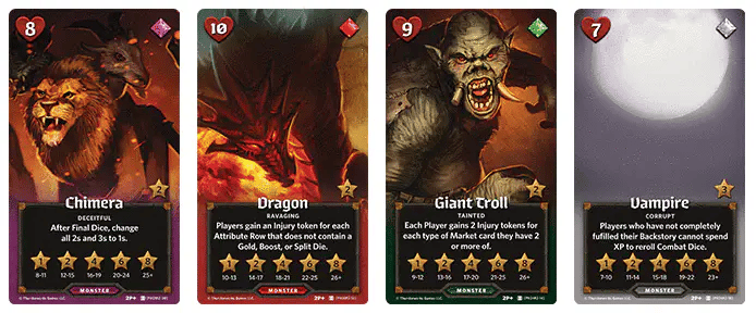 Roll Player: Lenticular Monster Cards Promo Pack