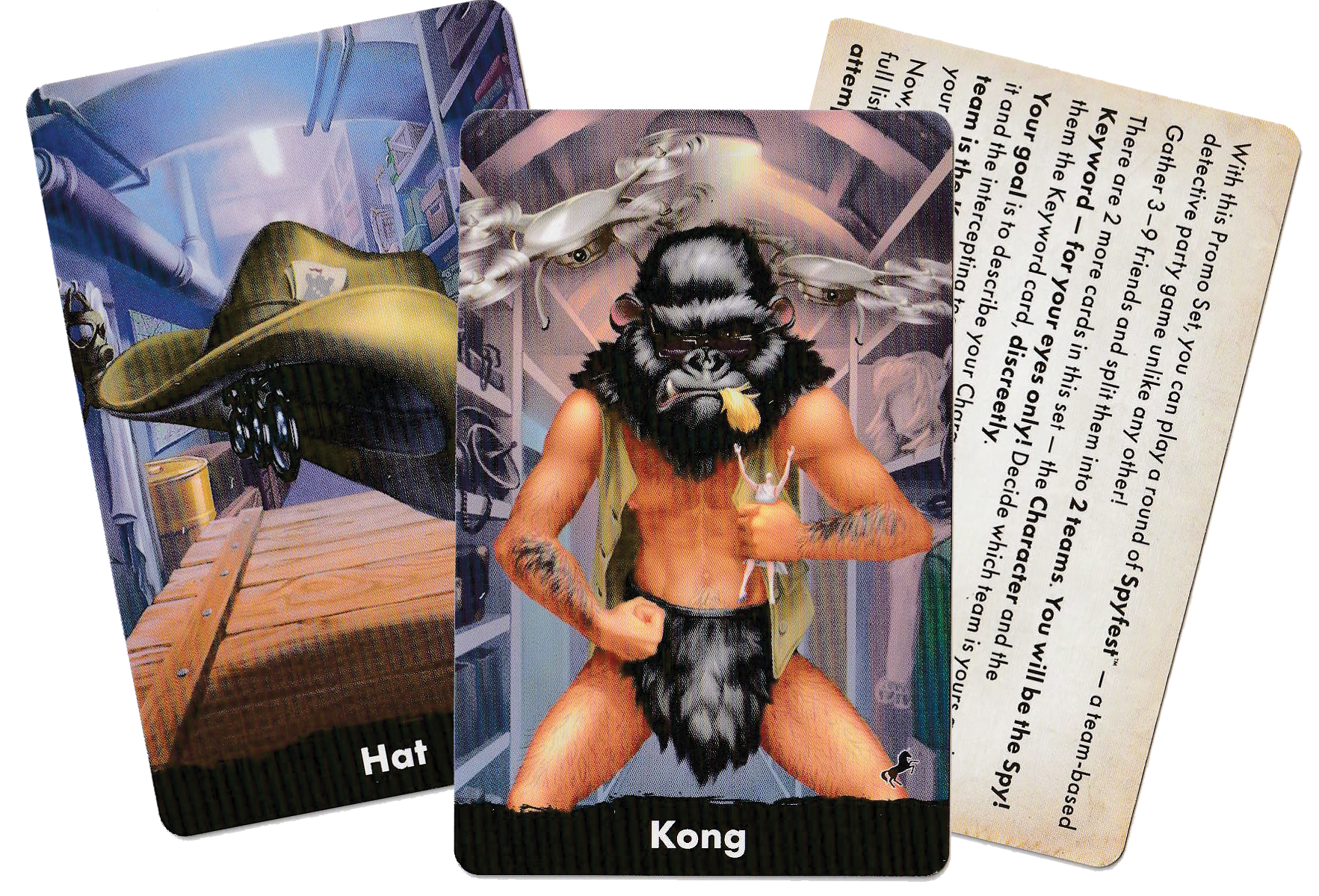 SpyCon: Dice Tower 2020 Promo Cards
