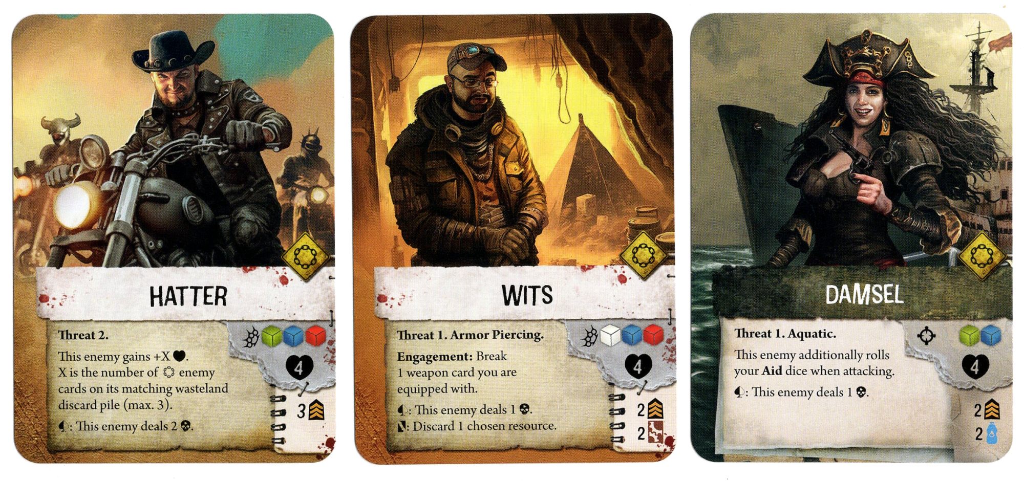 Waste Knights: Second Edition – Dice Tower 2023 Promo Cards