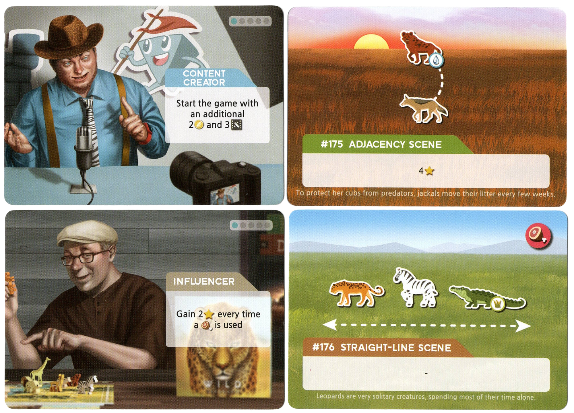 Wild: Serengeti – Dice Tower 2022 Promo Cards