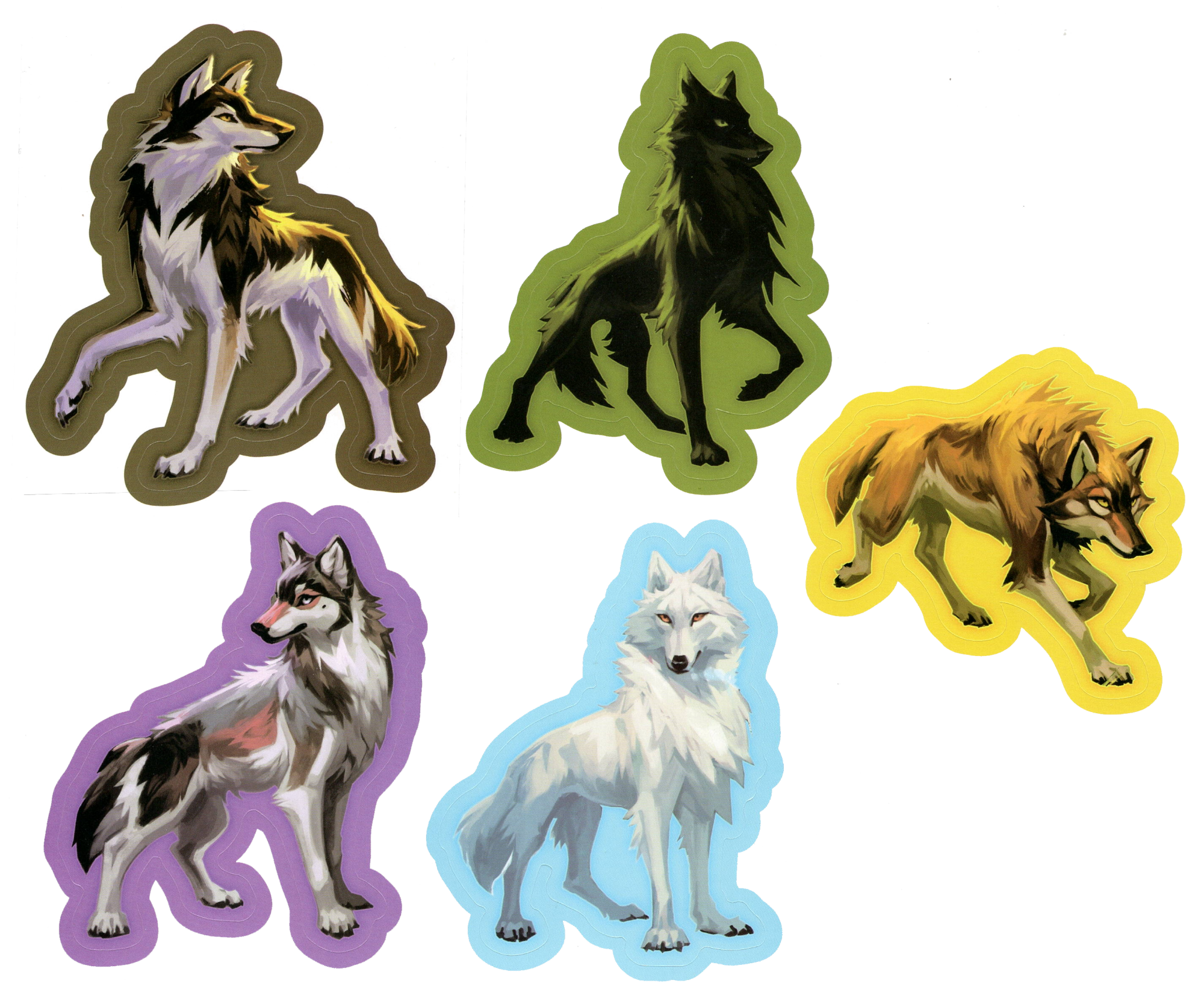 Wolves, The: Sticker Sheet