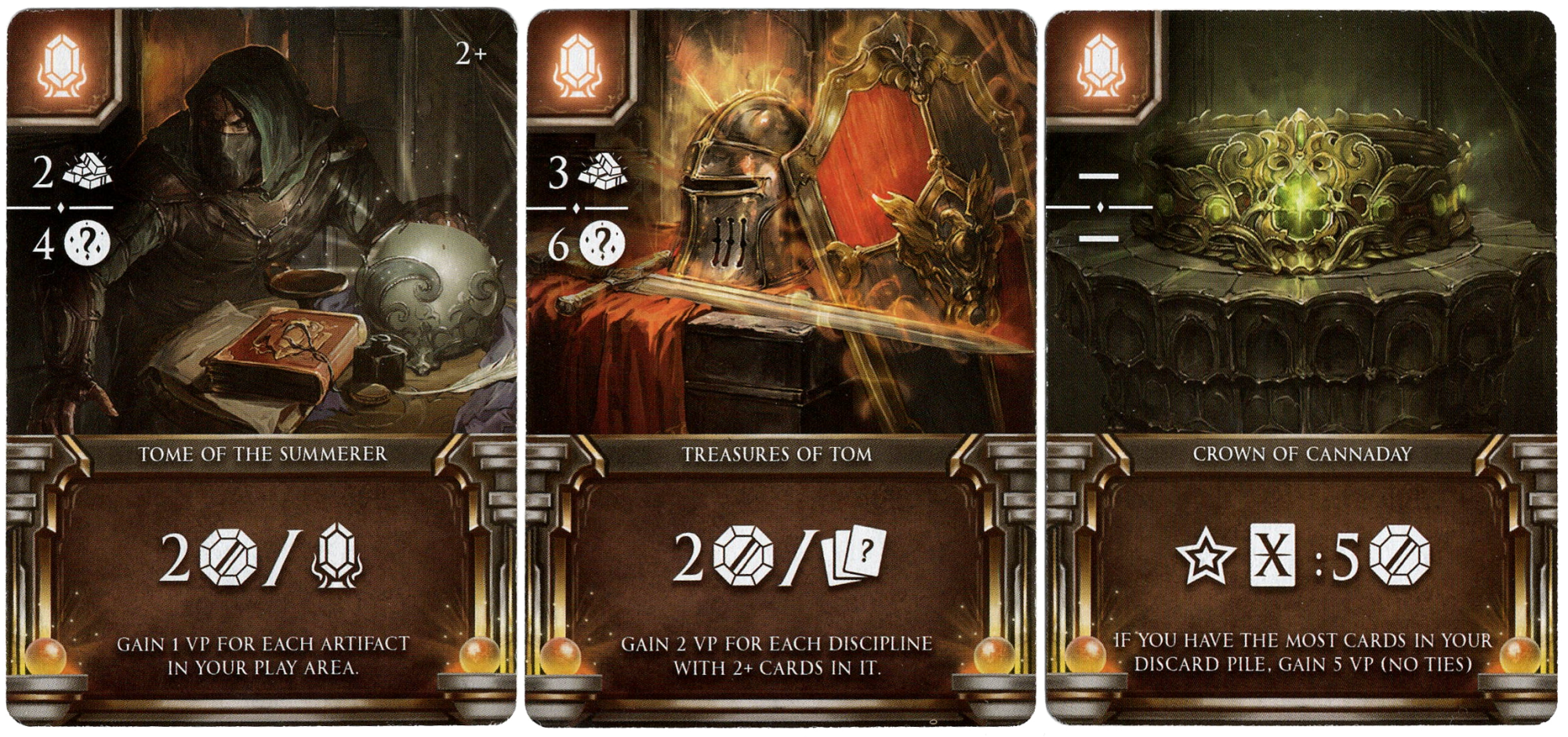 Arcana Rising: Dice Tower 2022 Artifact Promo Cards