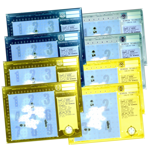 Captain Sonar: Bermuda Triangle Map