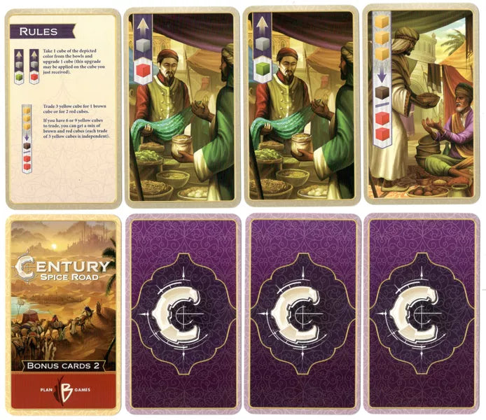 Century Spice Road: 2018 Bonus Cards